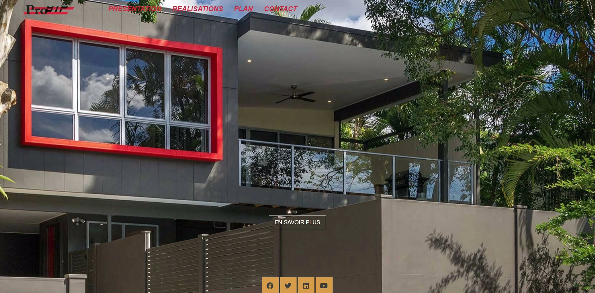site web artisan du batiment BTP